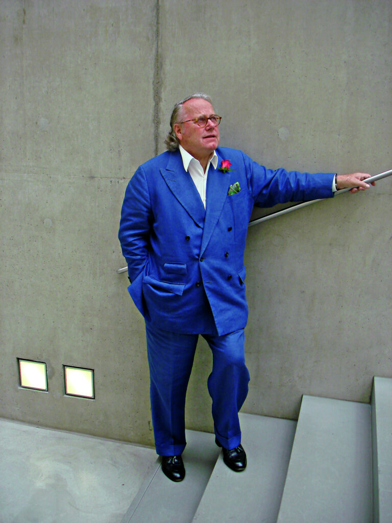 Der Sammler Gerhard Lenz, Salzburg, 2005; Foto: Archiv Lenz Schönberg