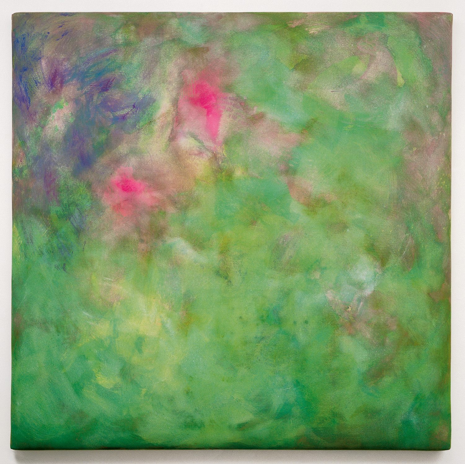 Gotthard Graubner, Farbraumkörper – Hommage à Monet, 1985, Acryl auf Leinwand über Synthetikwatte auf Leinwand, 250 x 250 x 12 cmFoto: Philipp Schönborn, München